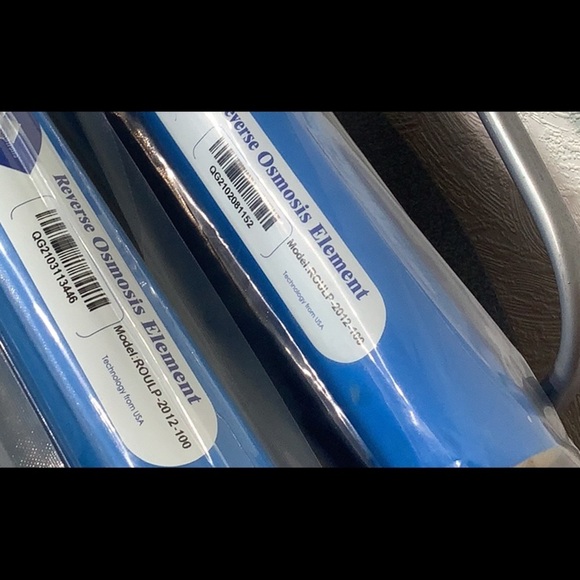 Reverse Osmosis Element 3-Pack - Blue - New & Sealed - pictures for verification - Picture 2 of 11